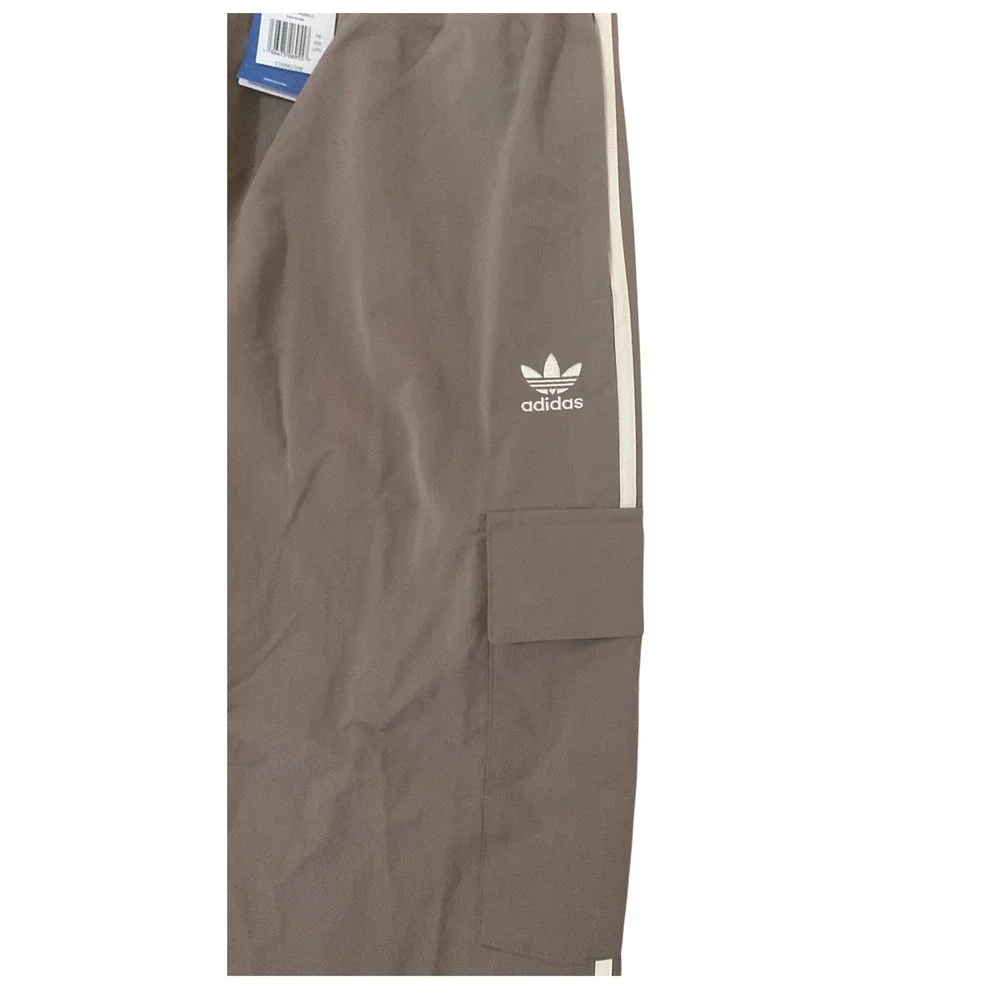 Adidas Men's Trace Brown 3S Cargo Pants Size Medium Originals